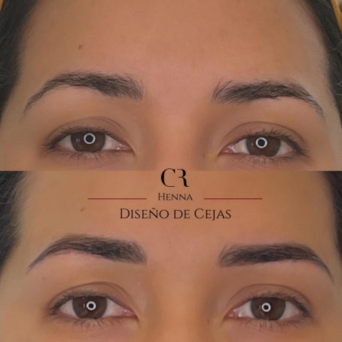 Diseño de Cejas Henna y aplicación Henna