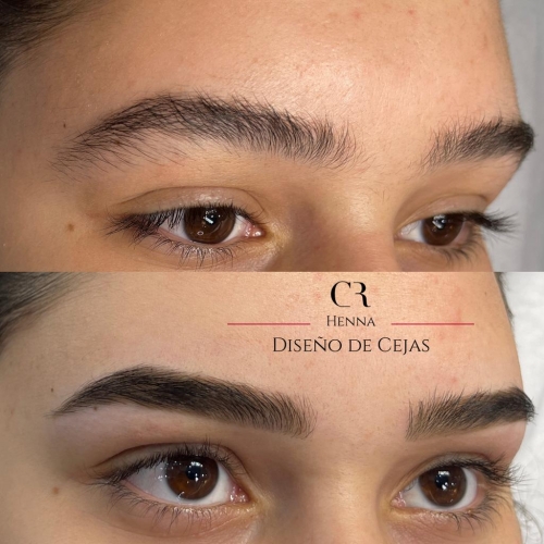 Diseño de Cejas Henna y aplicación Henna